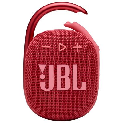 Беспроводная колонка JBL Clip 4 Red (Красная)