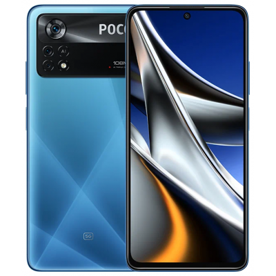 Смартфон Xiaomi Poco X4 Pro 5G 8/256 Gb Laser Blue  (Лазерный синий) Ростест