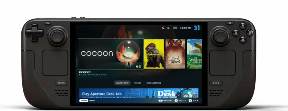 Игровая приставка Valve Steam Deck OLED 512 ГБ, черный