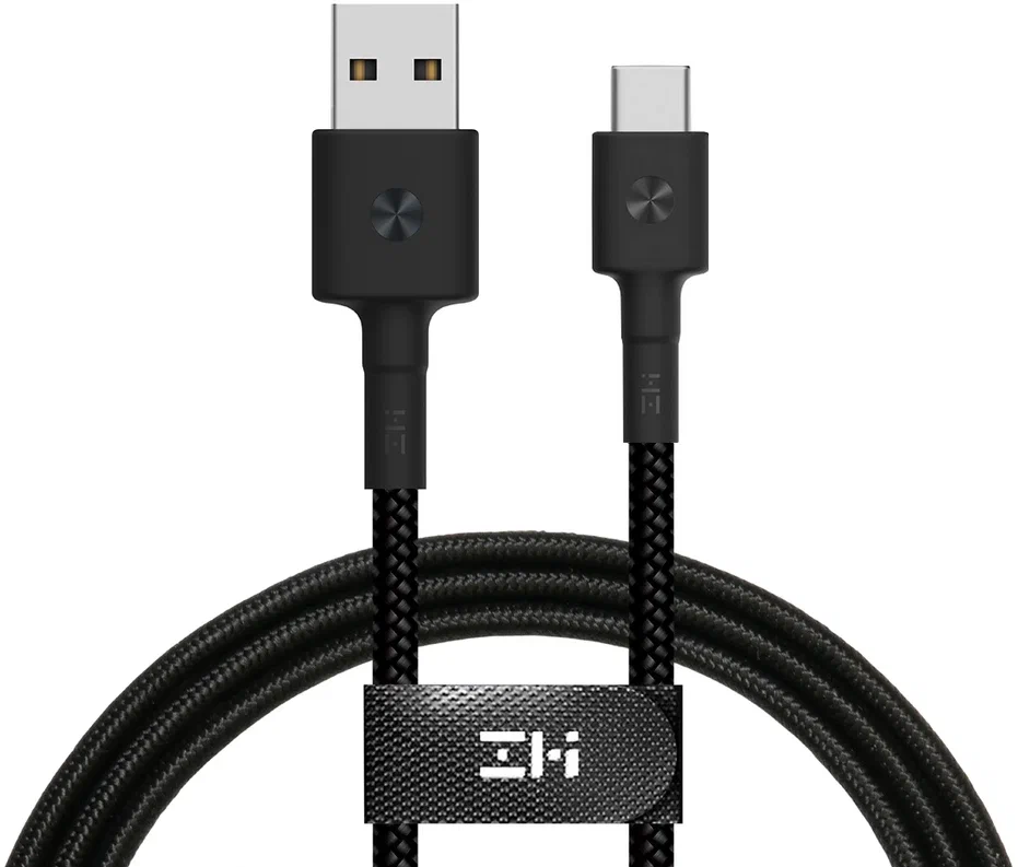 Кабель ZMI USB-Type C Cable 1м (черный) AL401