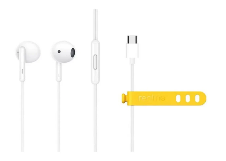 Проводные наушники Realme Buds Classic Type-C, белые