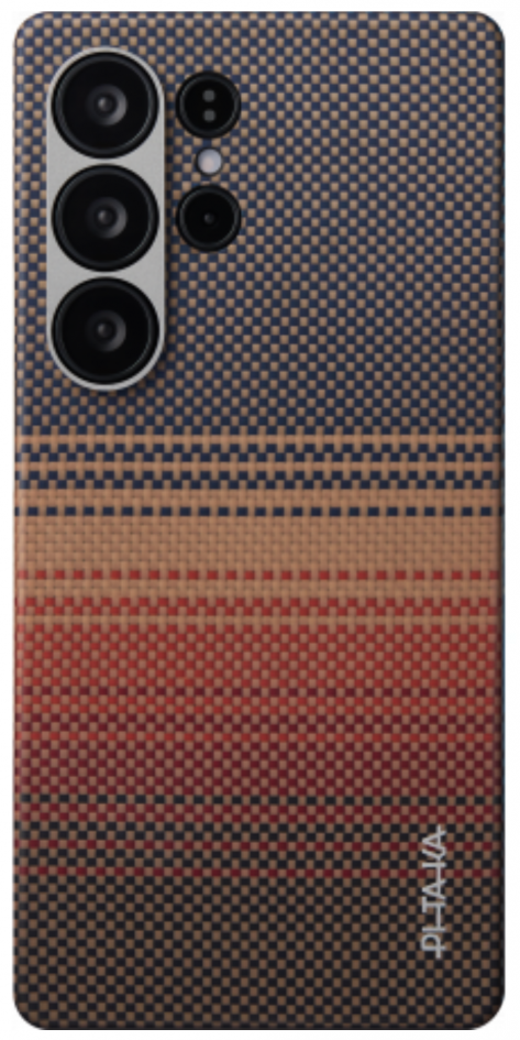 Чехол PITAKA Tactile Woven Case для Samsung Galaxy S25 Ultra - Sunset