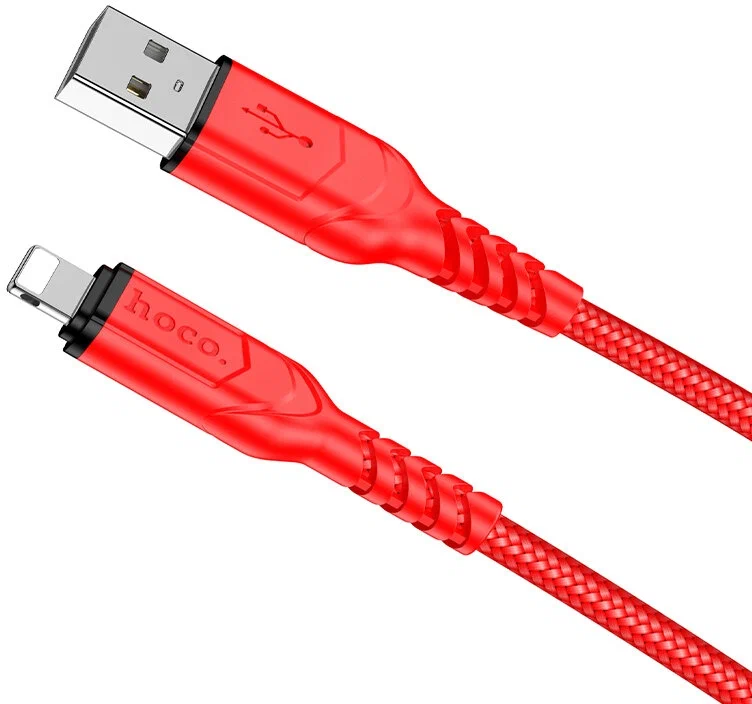 Кабель USB-lighting Hoco X59 2.4 (Red)