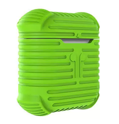 Силиконовый чехол для AirPods I-Smile Silicone Protective Case (Green)